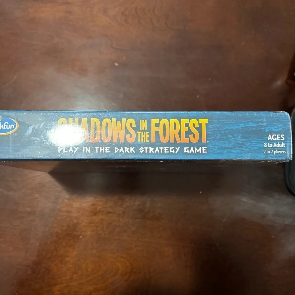 Shadows in The Forest Board Game Play in The Dark Strategy ThinkFun 1052-T New